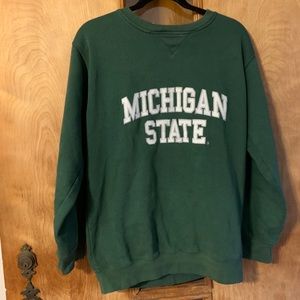 Vintage Michigan State University Crewneck Small